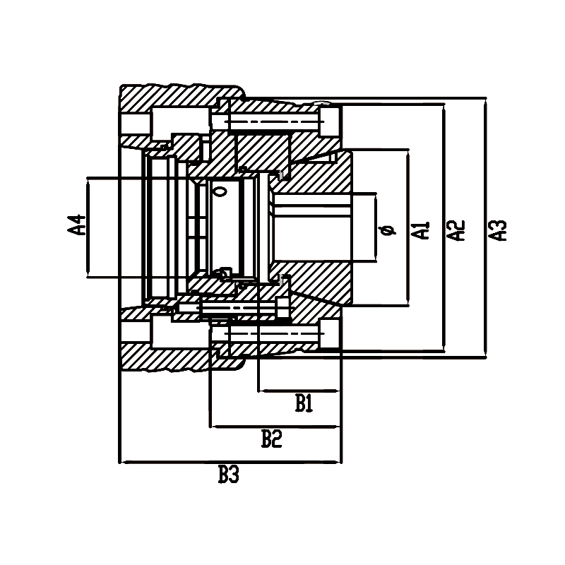 SK series through hole waterproof body series