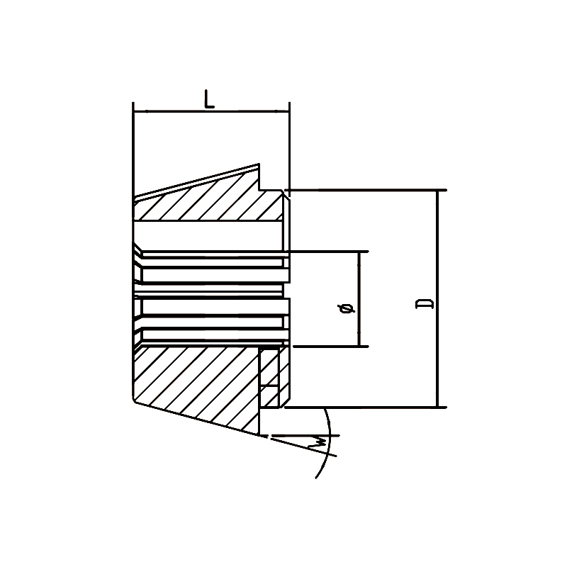 forward push series rubber chuck