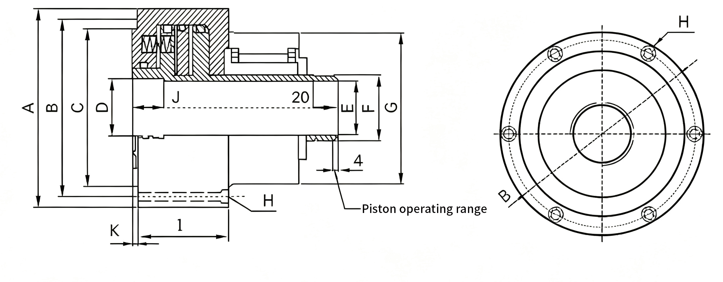JAB-HBG Rotary High-Speed Chuck