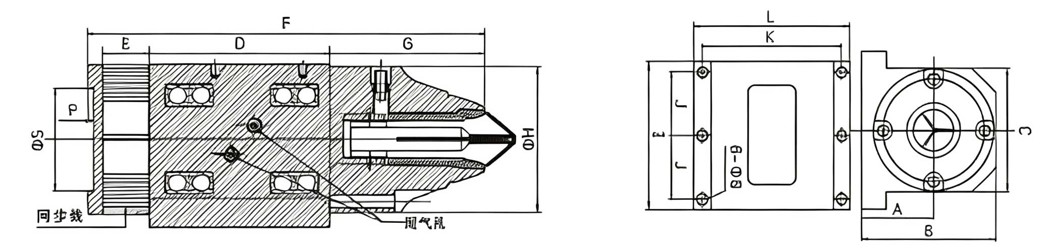JAB-HBG Rotary High-Speed Chuck JAB-HBG Rotary High-Speed Chuck