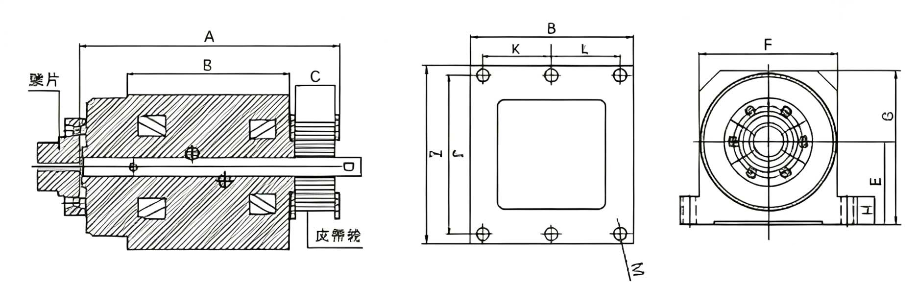 JAN-60(D) Precision Diaphragm Spindle JAN-60(D) Precision Diaphragm Spindle