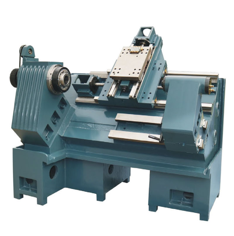 45°Integrated Slant-bed CNC Lathe(Linear Rail, Turret-mounted) GP-500 ...