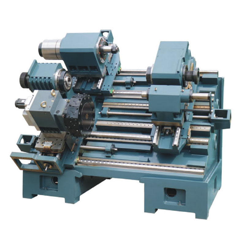 45°Turning & Grinding Centre(Double Spindle Single Turret Single Head ...