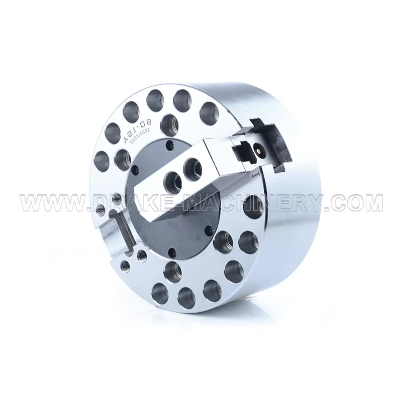 Single-jaw medium solid long-stroke hydraulic chuck