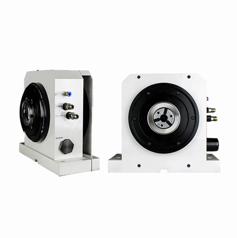 JHP-32 (retracted) double-barrel clamp bi-directional spindle holder.Double-head spindle holder