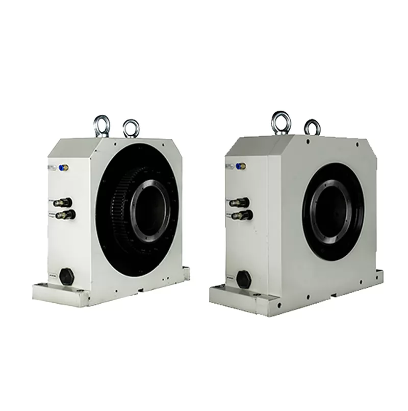 JHP-120 (retracted) double-barrel clamp bi-directional spindle holder.Double-head spindle holder