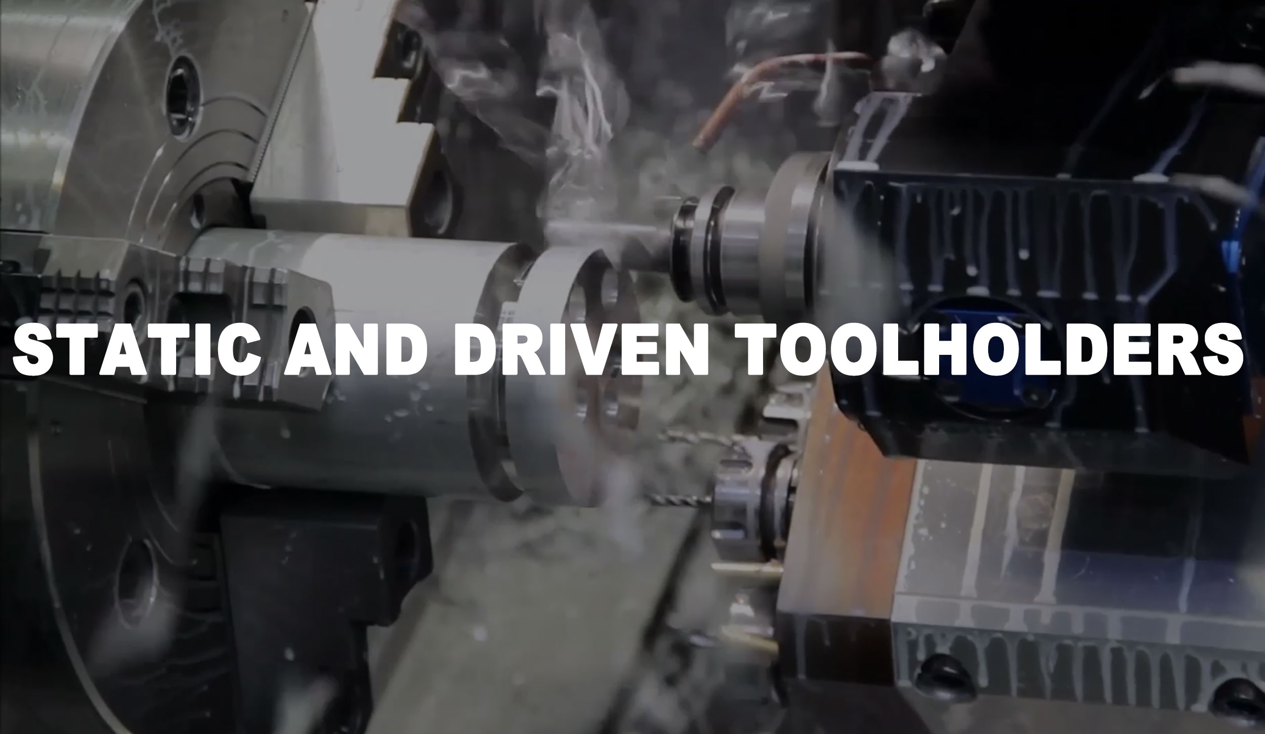 Static and Driven Tool holders Application Examples