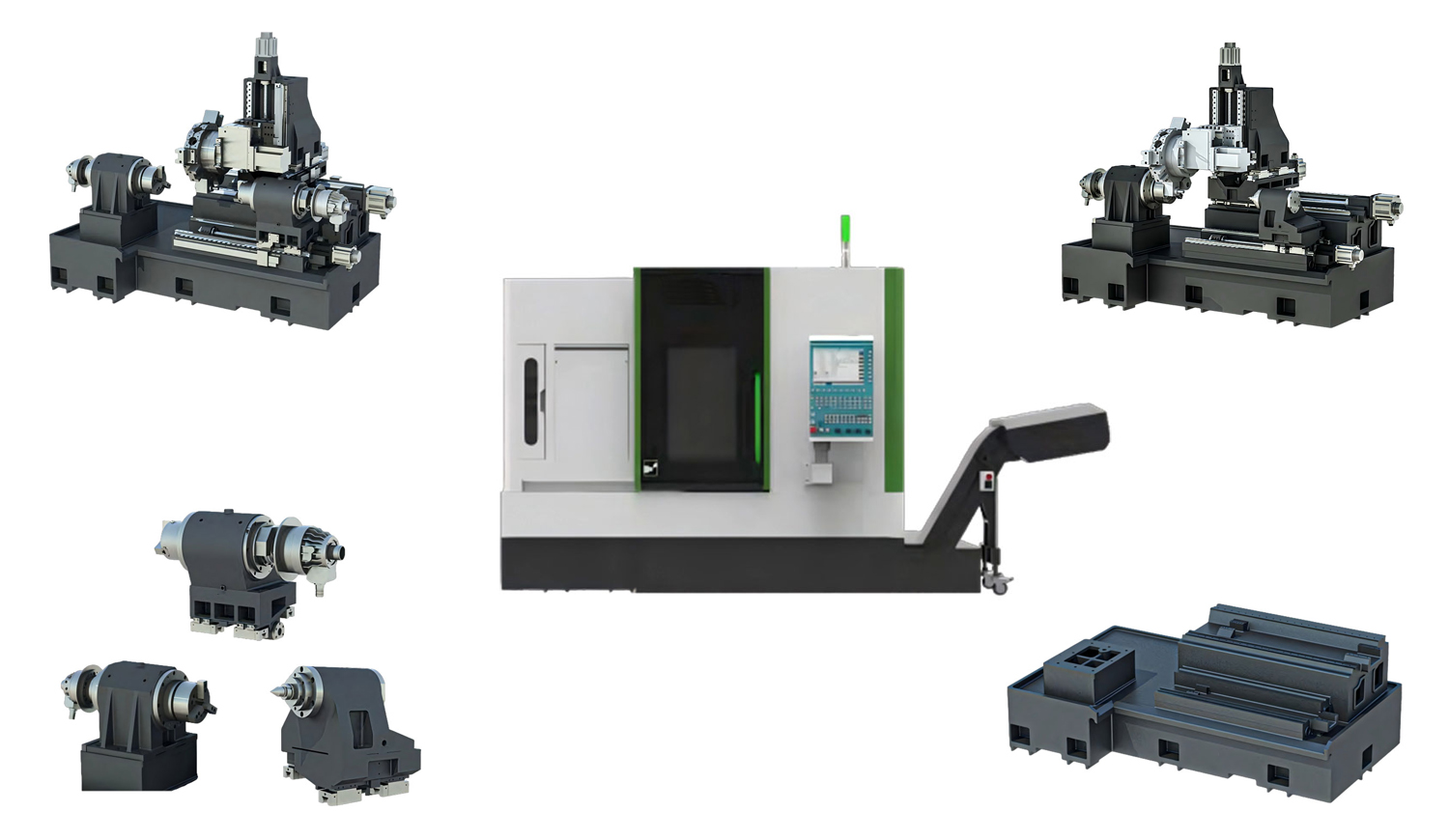 Troubleshooting methods for stopping vertical CNC lathes