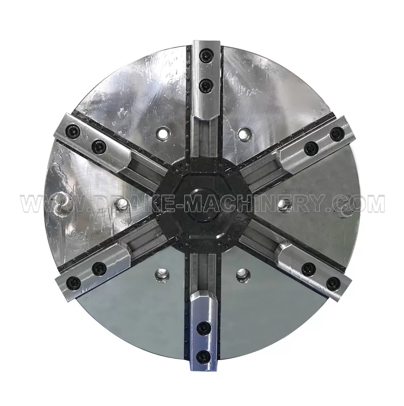V6 Six-jaws Universal solid waterproof chuck for vertical lathes