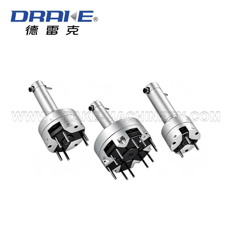 Flexible collet wrench for glue dispensing cartridges