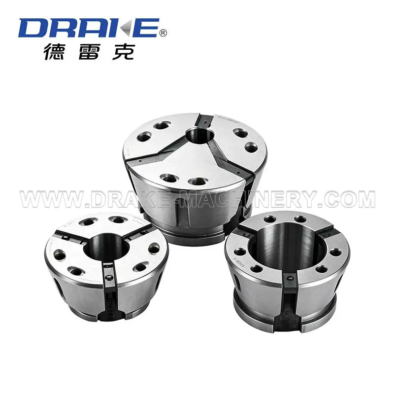 Flexible glue-injection collet