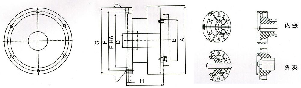 JA Ultra Precision Diaphragm Chuck