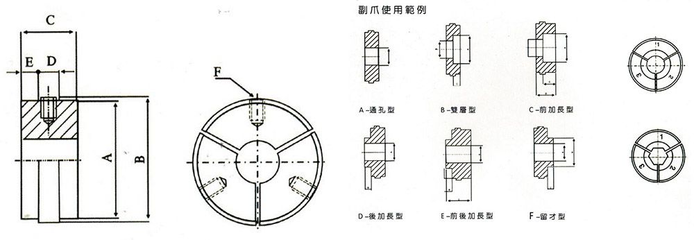 J Air Pressure Hydraulic Chuck Vice Claw